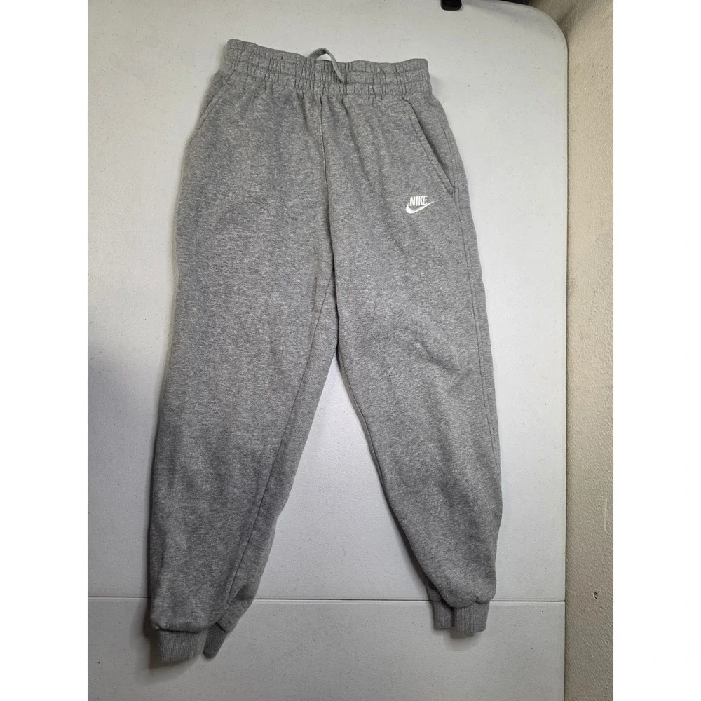 Nike Kids Sportswear Club Fleece Joggers Heather Grey Size Large